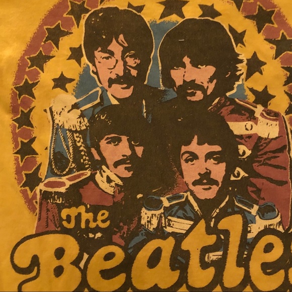 Junk Food The Beatles Retro Women’s Tee - Picture 2 of 4